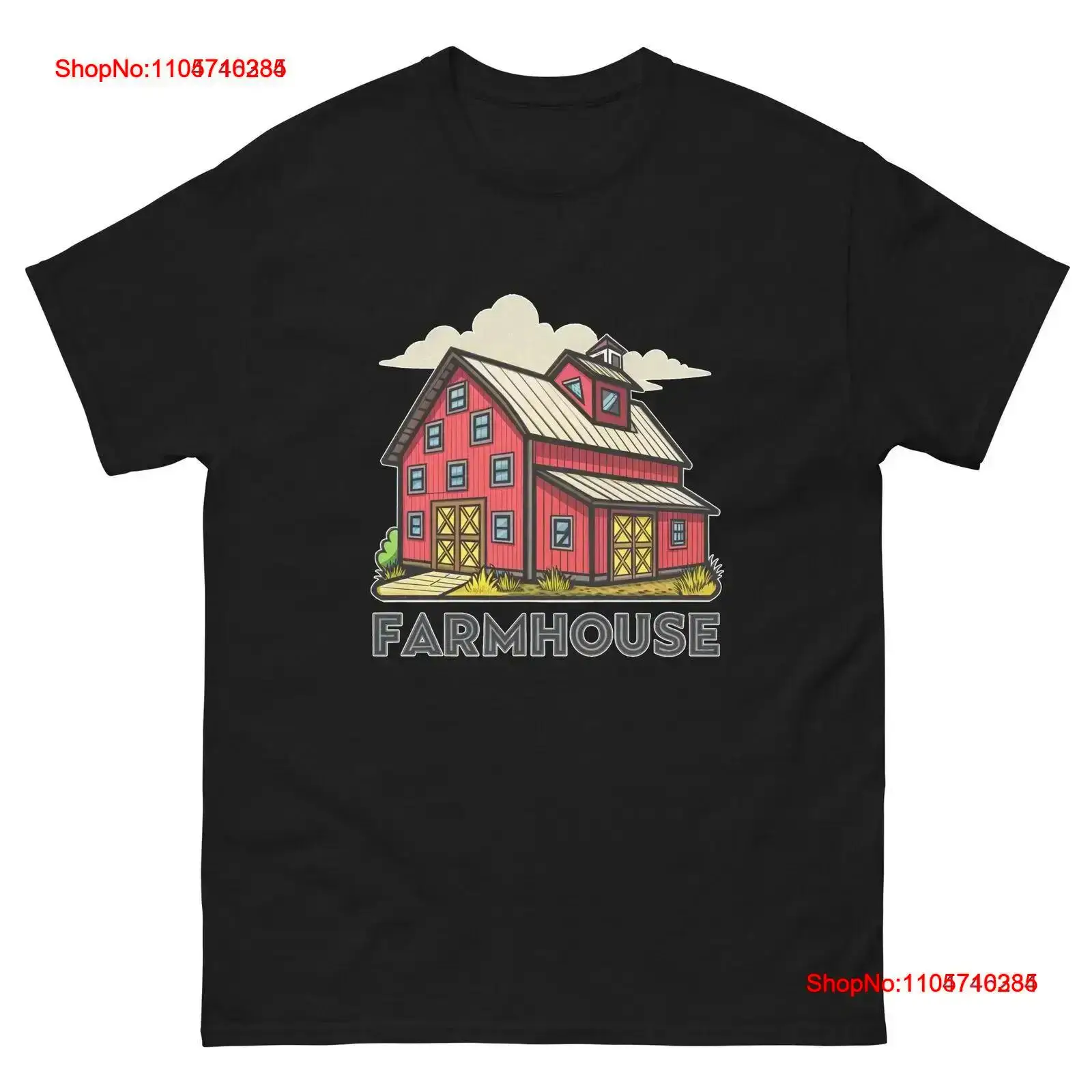 Agriculture Farm House - ファームハウス、農業、田舎暮らし、農業、Tシャツ、ヴィンテージ、ウォッシュ加工、やや柔らか、多用途、メンズファッション、グラフィック、ヴィンテージ、ウォッシュ加工