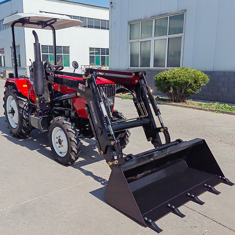 Farming In Agriculture - 高品質4x4ミニ50馬力トラクター販売中 中国製小型農耕トラクター 農業用掘削トラクター