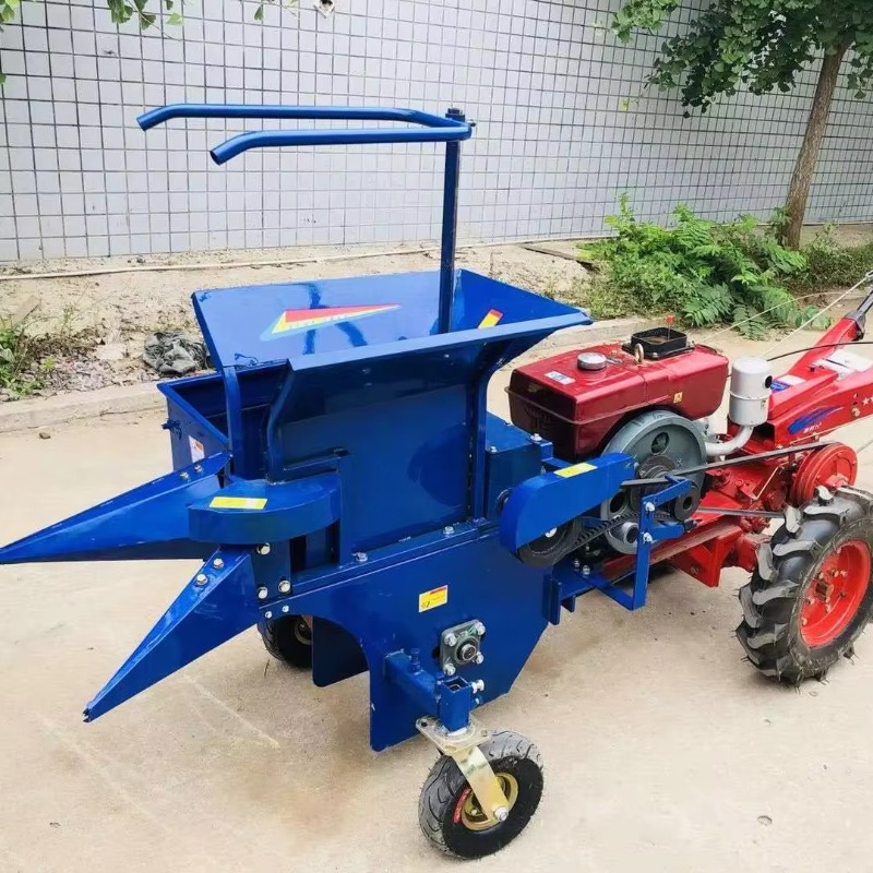 Farming In Agriculture - 歩行型トラクター用トウモロコシ収穫機 高効率 農業生産性向上 収穫率向上 農業機械
