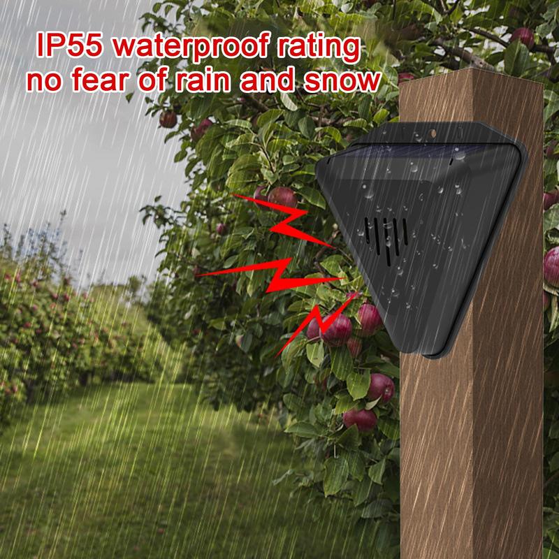 ソーラータイマー鳥よけ器 13 サウンド防水鳥よけアラーム屋 - Solar Bird Scarer のレビューと価格