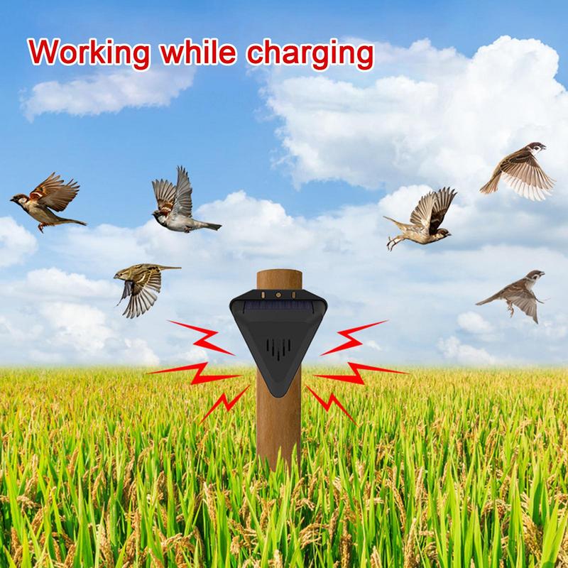 ソーラータイマー鳥よけ器 13 サウンド防水鳥よけアラーム屋 - Solar Bird Scarer のレビューと価格