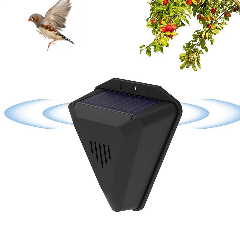 新しいソーラータイマー鳥よけ器 13 サウンド防水鳥よけ警報 - Solar Bird Scarer のレビューと価格